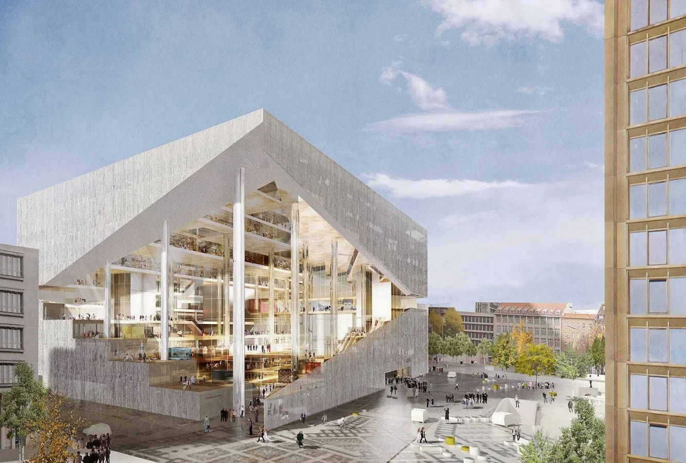 New Media Campus for Axel Springer by Oma