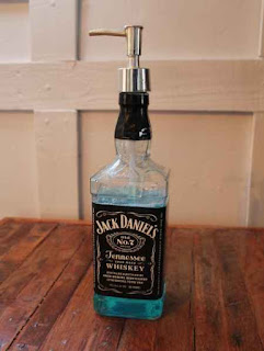 DIY Whiskey Bottle Soap Dispenser