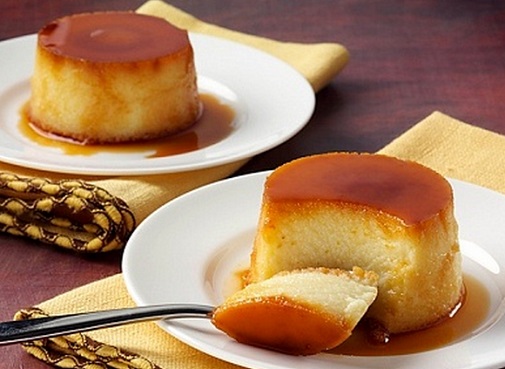 Flan de coco Utilisima