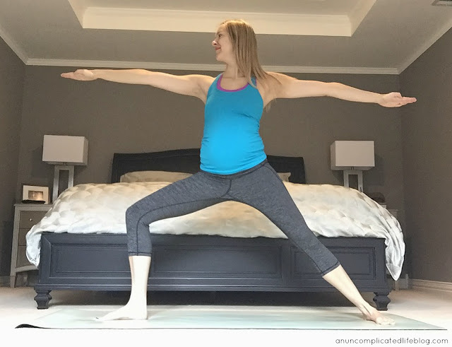 Toning yoga poses - Warrior 2/B