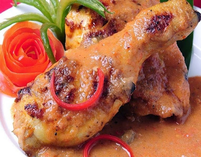 Resepi Ayam Percik Putih Kelantan Makanan Pembuka Selera