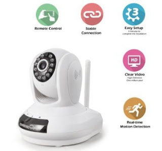 Geeya 720P High Definition Cloud Wireless Pan/Tilt IP Network Surveillance Security Camera review comparison