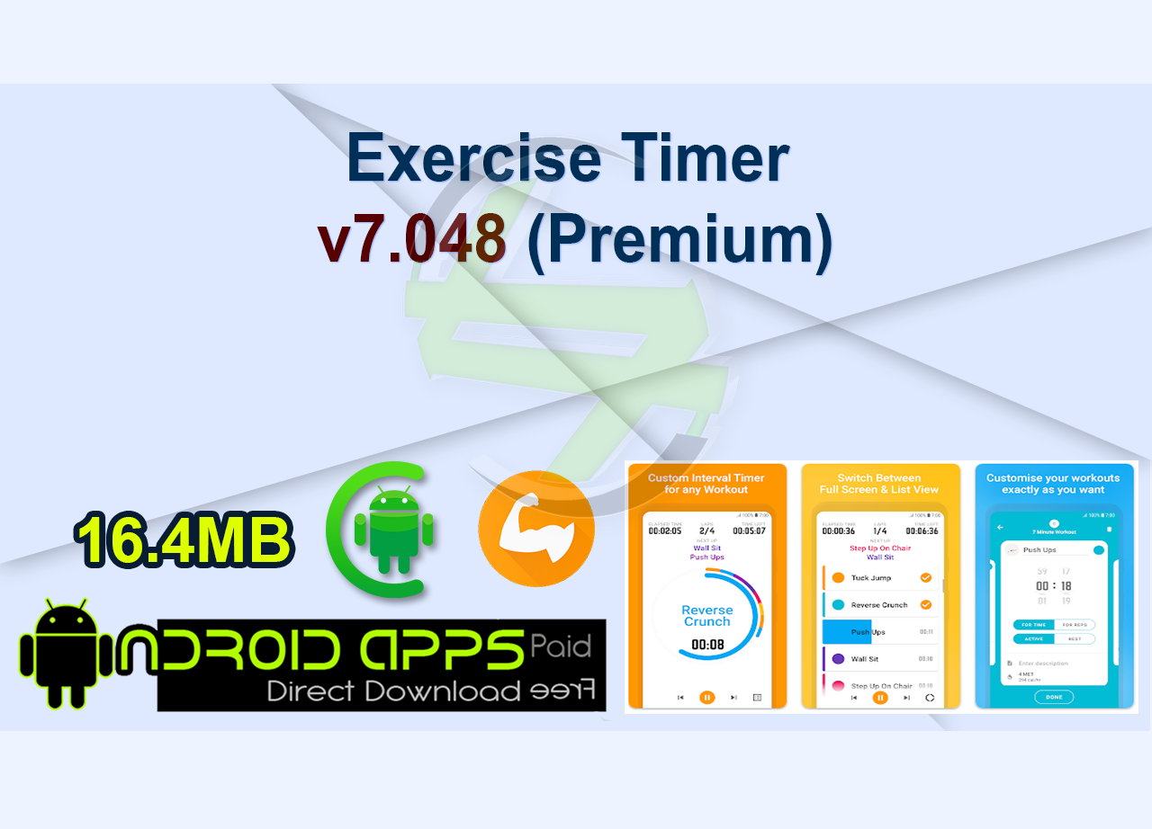 Exercise Timer v7.048 (Premium)