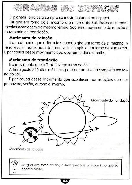 Atividades sobre o Planeta Terra 