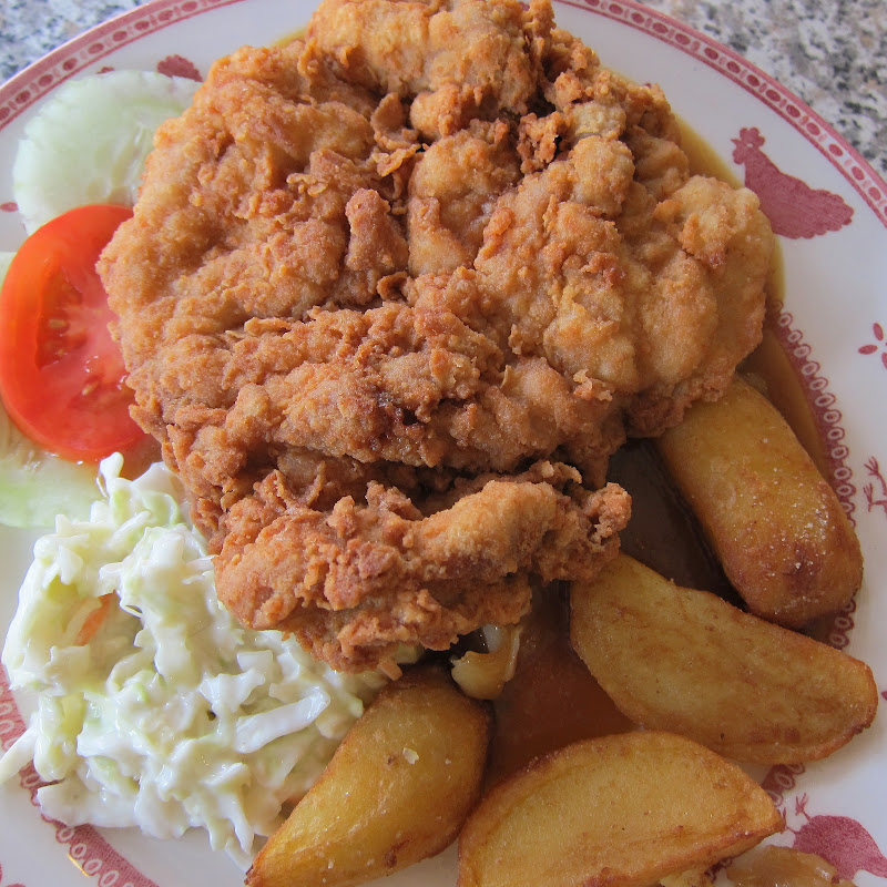 Hainanese Chicken Chop @ IT Roo Café in Johor Bahru Old ...