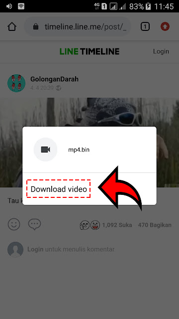 Download Video timeline terbaru