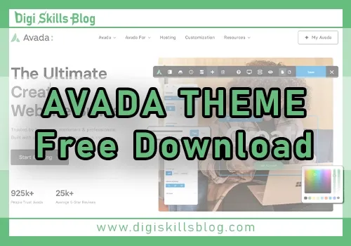 Free Download WordPress AVADA Theme