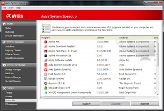 Avira System Speedup 1.2