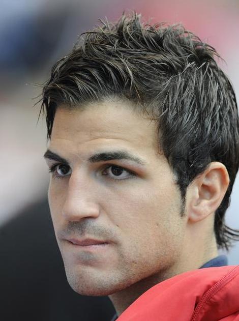 Cesc Fabregas Spiky Hairstyle  Men Hairstyles , Short 