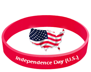 USA independence day Wristband