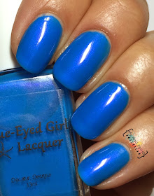 Blue Eyed Girl Lacquer Sirens Are Made For Water Not Snow
