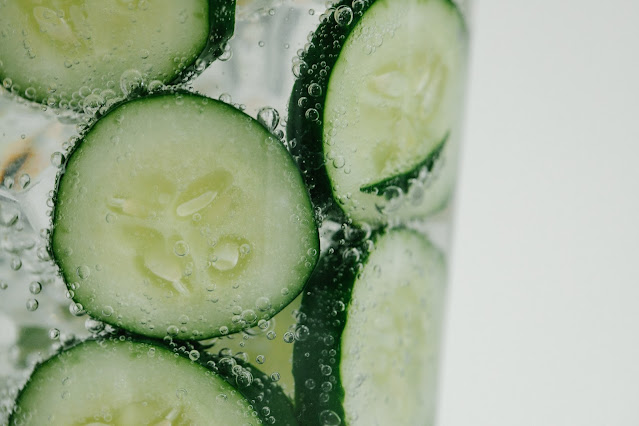 Cucumber drink for summer