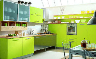 Green Kitchen Furniture