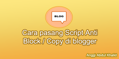 Script Anti Block / Copy di blogger