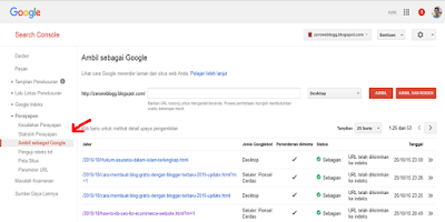 Cara Mudah Agar Artikel Blog Cepat Terindex di google