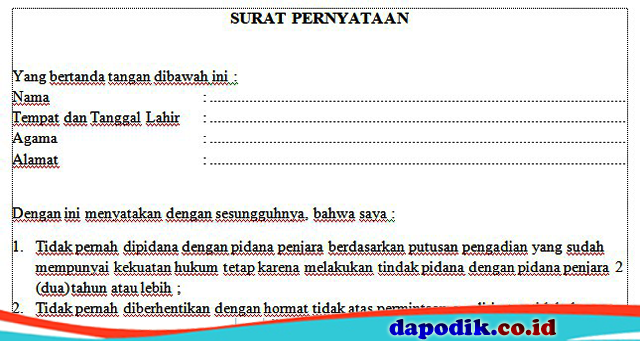 28+ Contoh Surat Lamaran Kerja Cpns Guru 2021 Viral | Hutomo