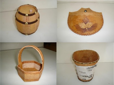 Unique Handicraft from Bark