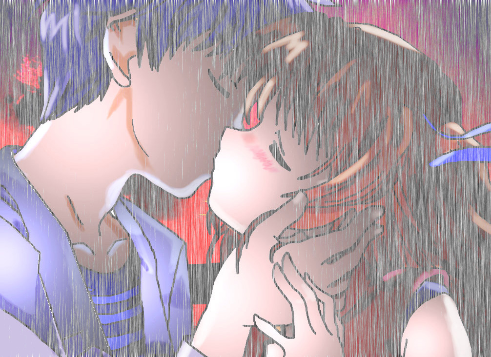 ... Zoo Park: Anime Couple, Anime Love Couple Kiss Wallpapers & Pictures