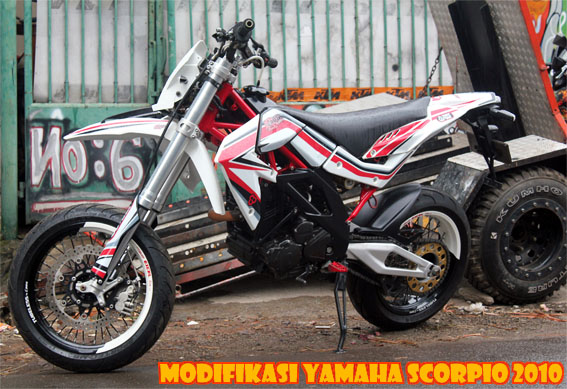  Modifikasi  Scorpio  Ala Supermoto  Car Interior Design