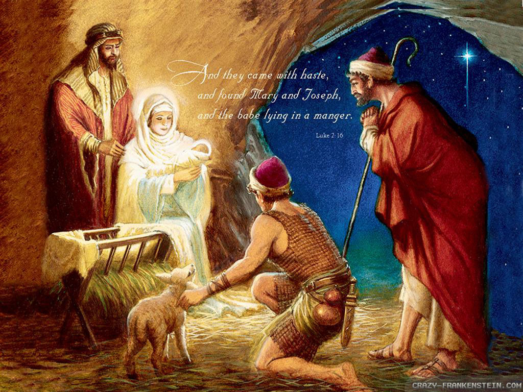 Free Religious Christmas wallpapers and Christmas backgrounds for your ...