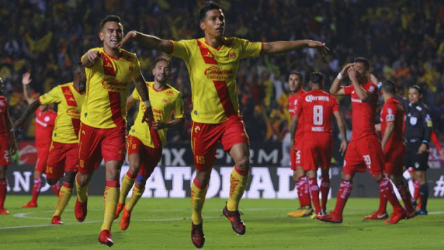 Morelia remonta ante Toluca y pasa a semifinales.