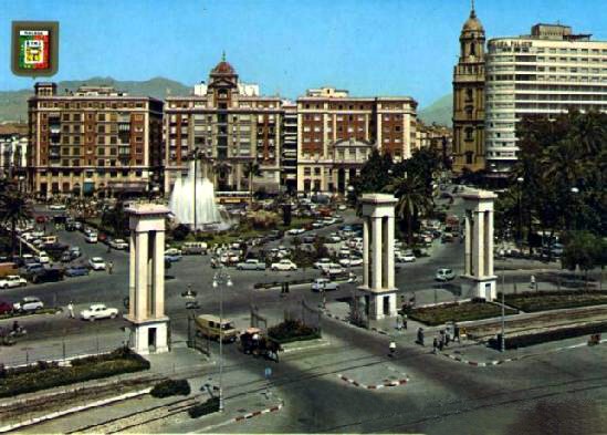 Entrada al Puerto y Plaza de La Marina en 1967.
