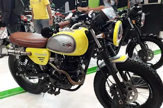 Kawasaki W175 Jadi Idola di GIIAS 2018