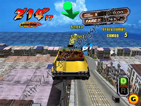Free Download Games - Crazy Taxi 3 High Roller