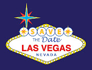 . had the idea to use the welcome to las vegas sign. so using that, . (save the date)