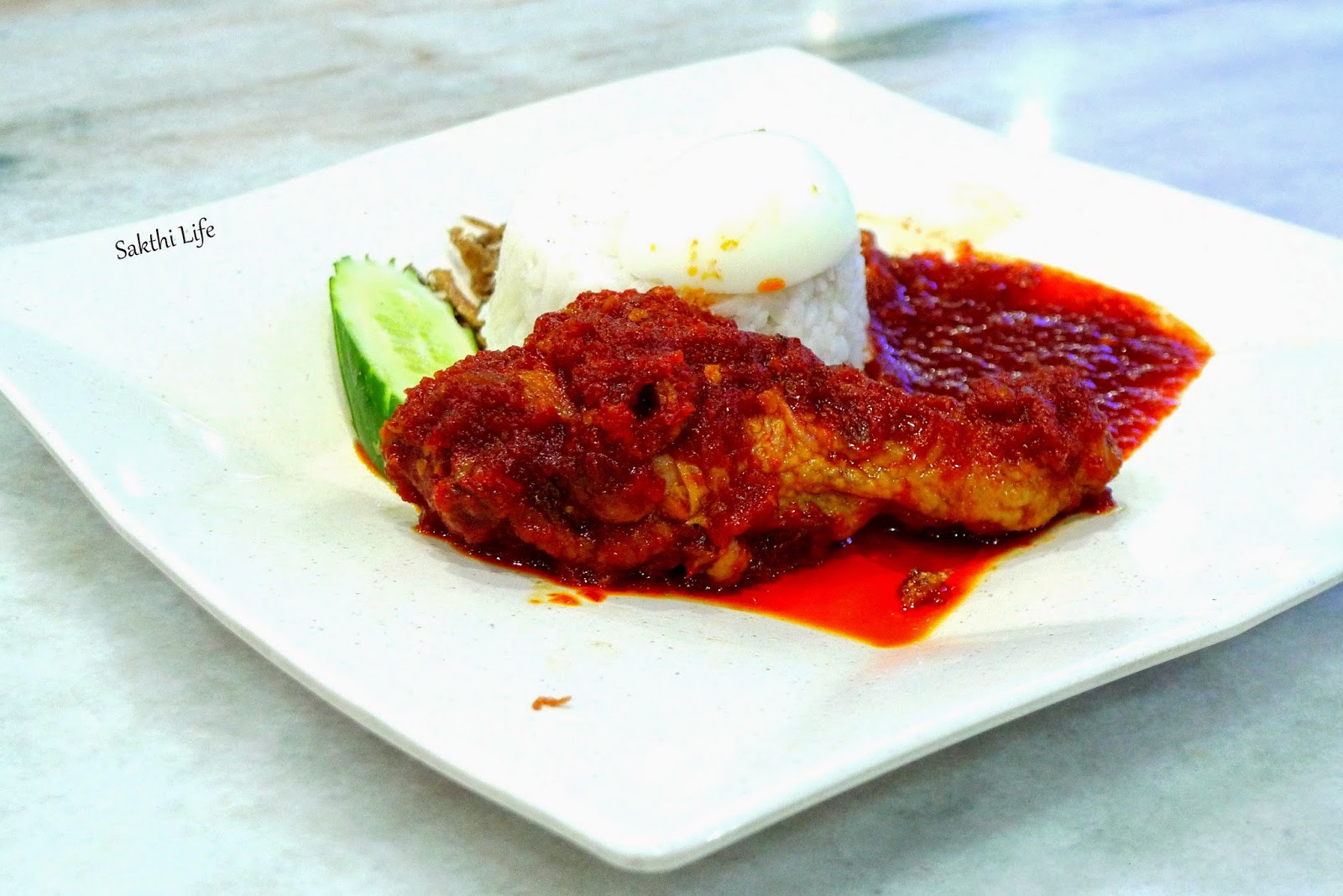 nasi lemak ayam kampung