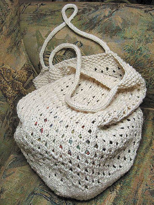 Fantasy Naturale Market Bag - Free Pattern 