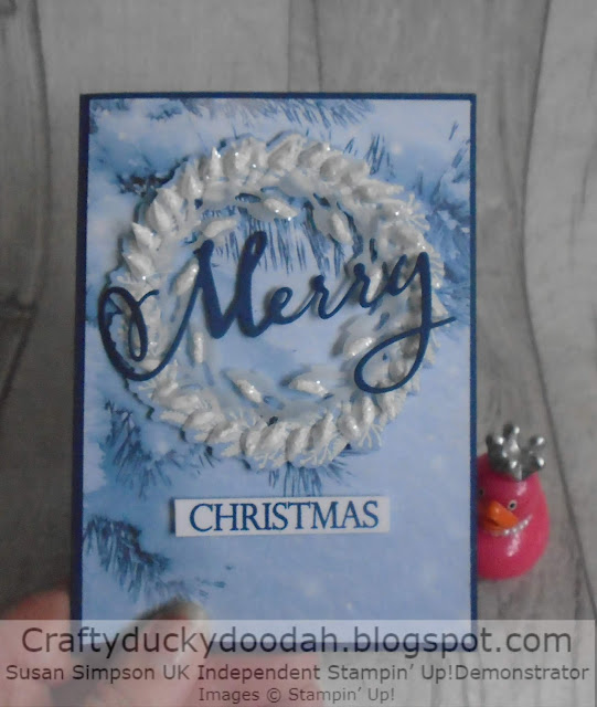 Craftyduckydoodah!, Tidings All Around, Merry Christmas To All, Merry Christmas Dies, Susan Simpson UK Independent Stampin' Up! Demonstrator, Supplies available 24/7 from my online store, SBTD 10/19