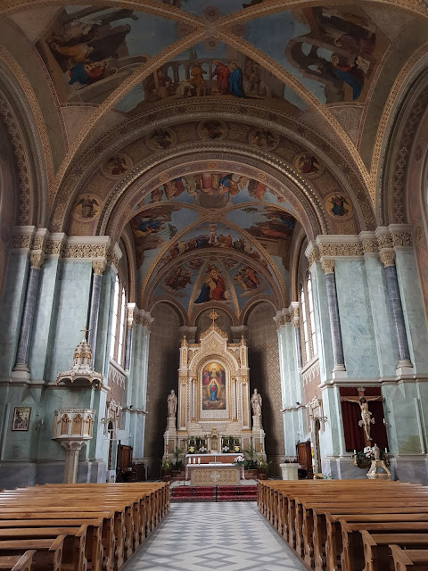 Interno della Chiesa parrocchiale di Santa Maria Assunta-Brunico