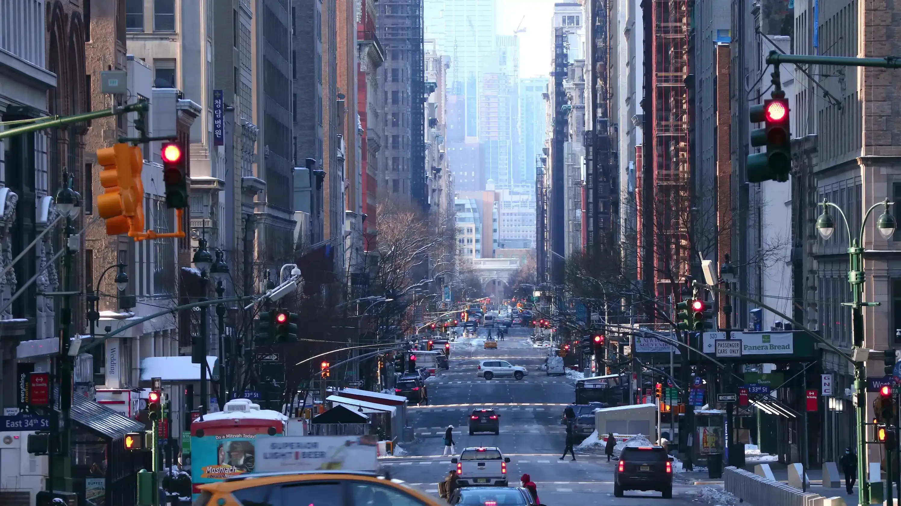 semáforos NYC
