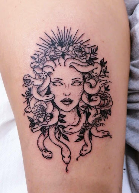 30 tatuagens da medusa para se inspirar