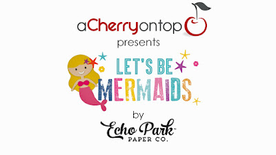  let's be mermaids paper and stickers