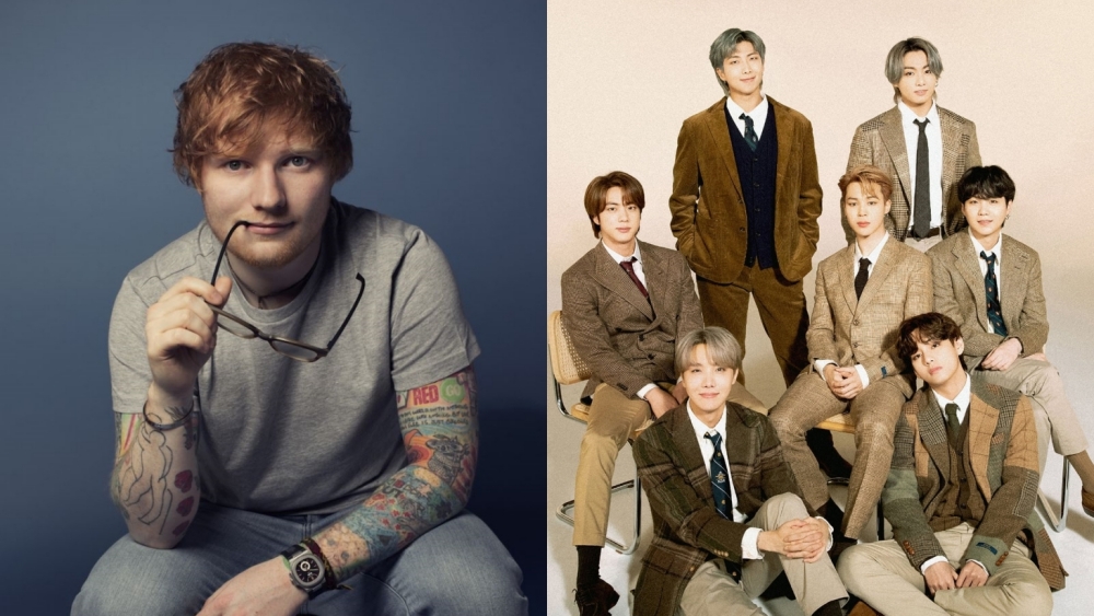 BTS' 'Permission to Dance' Tops Billboard Chart, Ed Sheeran Says Thank You