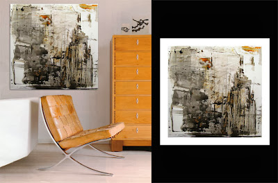 Victor-Raul Garcia's Gotham abstract contemporary painting