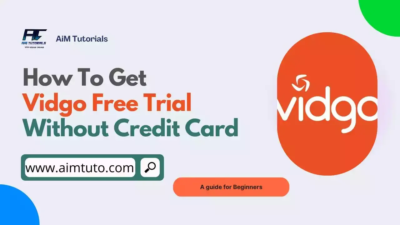 vidgo free trial without credit card