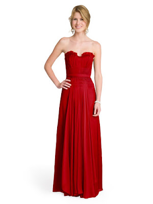 Bibhu Mohapatra Crimson Princess Gown