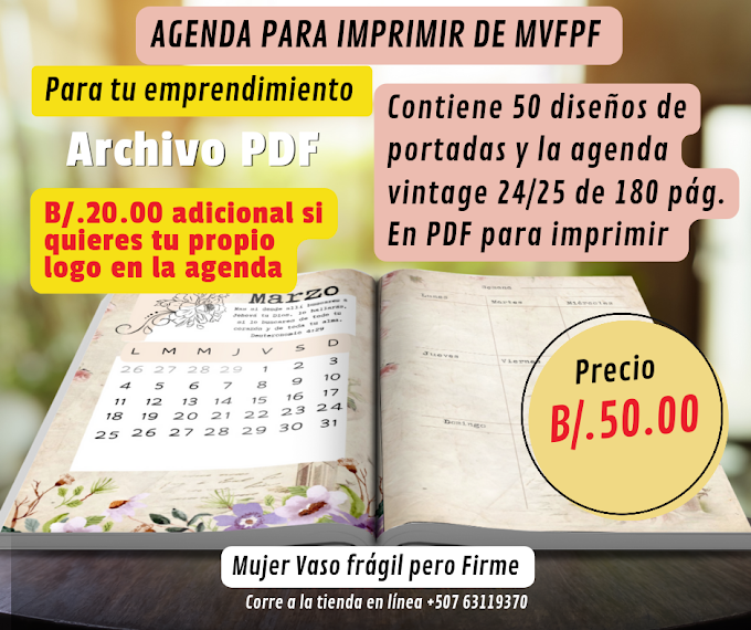 Agenda MVFPF para imprimir 