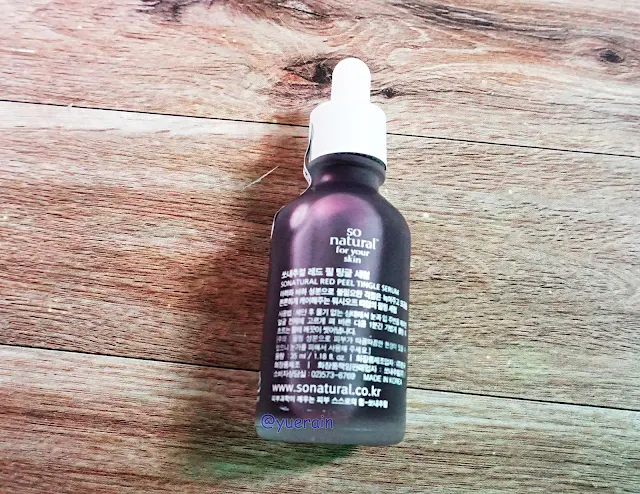 So Natural Red Peel Tingle Serum