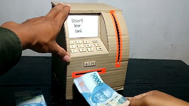 Cara membuat mesin ATM tanpa baterai