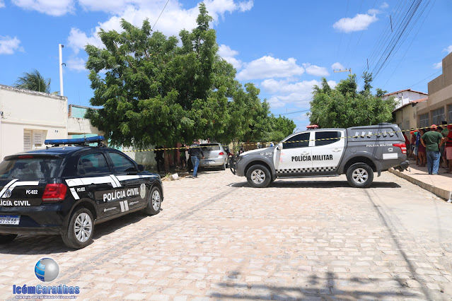 Homem é morto com pelo menos 8 tiros de espingarda calibre 12 no Bairro Sebastião Maltêz em Caraúbas