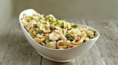 Asparagus, Feta and Oregano Pasta