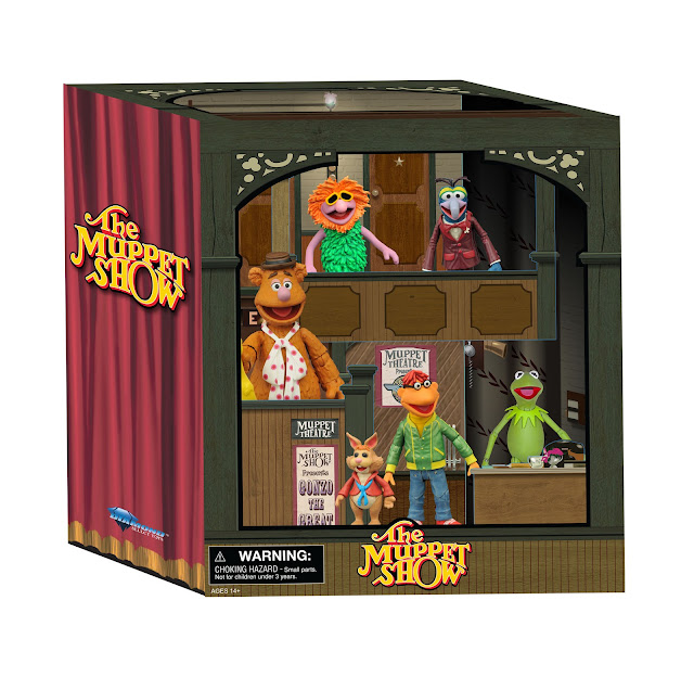 Diamond Select Muppets Deluxe Action Figures Backstage Box Set 01