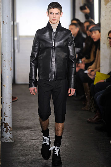Leather Top to Toe : Trend Fall 2012 Menswear #1