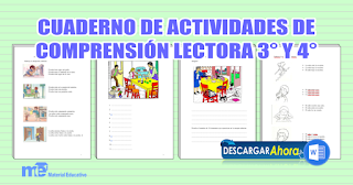 CUADERNO DE ACTIVIDADES DE COMPRENSIÓN LECTORA