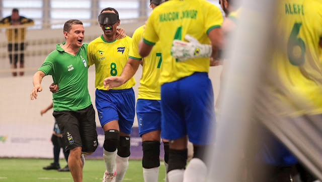 Brasil debuta con victoria en el Gran Premio de fútbol para ciegos