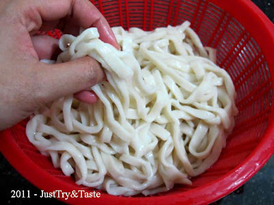 Resep Homemade Mie Udon JTT